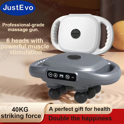 JUSTEVO 6-Head Massage Gun