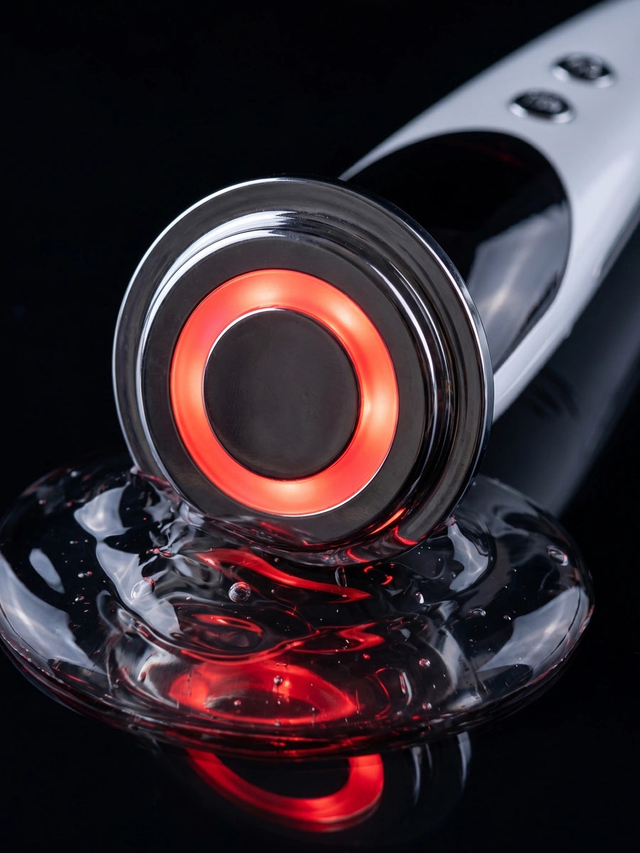 REVIMUS ORBIT™ red light therapy helping support collagen production and smoother-looking skin